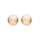 9ct-Rose-Gold-Polished-Ball-Stud-Earrings Sale