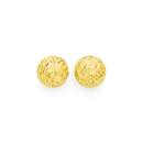 9ct-Gold-6mm-Diamond-Cut-Ball-Stud-Earrings Sale