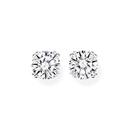 Silver-CZ-6mm-4-Claw-Round-Stud-Earrings Sale