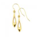 9ct-Gold-Marquise-Drop-Earrings Sale