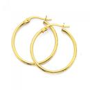 9ct-Gold-20mm-Hoop-Earrings Sale