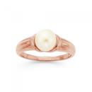 9ct-Rose-Gold-Pearl-Diamond-Ring Sale