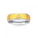 Stainless-Steel-Gold-Plate-Cubic-Zirconia-Centre-Band Sale