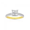 18ct-Gold-Diamond-Engagement-Ring Sale