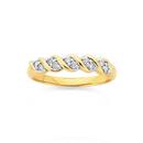 9ct-Gold-Diamond-Swirl-Anniversary-Band Sale