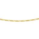 9ct-Gold-55cm-Solid-Figaro-31-Chain Sale