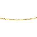 9ct-Gold-55cm-Solid-Figaro-31-Chain Sale