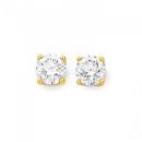 18ct-Gold-Diamond-Stud-Earrings Sale