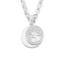 Silver-Cubic-Zirconia-Tree-of-Life-Disc-On-Belcher-Bracelet Sale