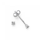 9ct-White-Gold-Diamond-Stud-Earrings Sale