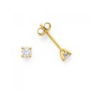 9ct-Gold-Diamond-Stud-Earrings Sale