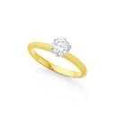 18ct-Gold-Diamond-Solitaire-Ring Sale