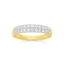 9ct-Gold-Diamond-Double-Row-Band Sale