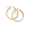 9ct-Rose-Gold-20mm-Hoop-Earrings Sale