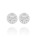 Limited-Edition-9ct-Gold-Diamond-Halo-Stud-Earrings Sale