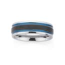 Stainless-Steel-Black-Gents-Ring Sale