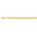 9ct-Gold-21cm-Solid-Curb-Bracelet Sale