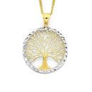 9ct-Two-Tone-Gold-Tree-of-Life-Pendant Sale