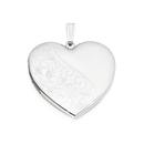 Silver-Half-Engraved-Heart-Locket Sale