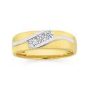 9ct-Two-Tone-Gold-Diamond-Trilogy-Gents-Ring Sale