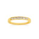 9ct-Gold-Diamond-Anniversary-Band Sale