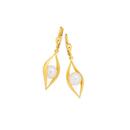 9ct-Gold-Cultured-Freshwater-Pearl-Lever-Back-Earrings Sale