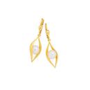 9ct-Gold-Cultured-Freshwater-Pearl-Lever-Back-Earrings Sale