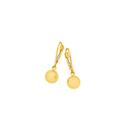 9ct-Gold-8mm-Euroball-Earrings Sale