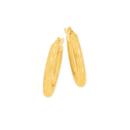9ct-Gold-15mm-Light-Diamond-Cut-Hoop-Earrings Sale