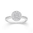 9ct-White-Gold-Diamond-Round-Cluster-Ring Sale