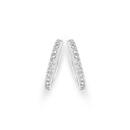 9ct-White-Gold-Diamond-Huggie-Earrings Sale