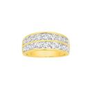 Alora-10ct-Gold-2-Carats-TW-Lab-Grown-Diamond-Two-Row-Dress-Band Sale