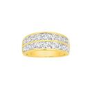 Alora-10ct-Gold-2-Carats-TW-Lab-Grown-Diamond-Two-Row-Dress-Band Sale