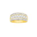 Alora-10ct-Gold-Lab-Grown-Diamond-Three-Row-Dress-Band Sale