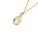 9ct-Gold-Aquamarine-Diamond Sale