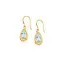 9ct-Blue-Topaz-Drop-Earrings Sale