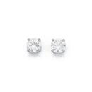 9ct-Gold-Cubic-Zirconia-Stud-Earrings Sale