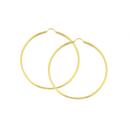 9ct-Gold-15x50mm-Polished-Hoop-Earrings Sale