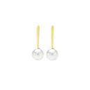 9ct-Freshwater-Pearl-Earrings Sale