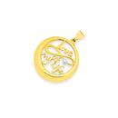 9ct-Gold-Infinity-Circle-Pendant Sale