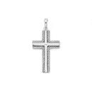 Silver-Edge-Cross-Pendant Sale