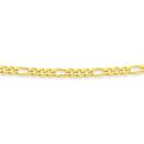 9ct-Gold-55cm-Solid-Figaro-31-Chain Sale