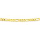 9ct-Gold-55cm-Solid-Figaro-31-Chain Sale