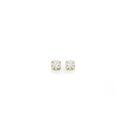 9ct-Gold-Diamond-4-Claw-Stud-Earrings Sale