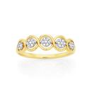 9ct-Gold-Diamond-Twist-Ring Sale