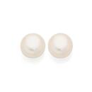 9ct-Gold-8mm-Cultured-Freshwater-Pearl-Stud-Earrings Sale