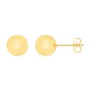 9ct-Gold-8mm-Polished-Ball-Stud-Earrings Sale