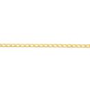 9ct-Gold-45cm-Solid-Flat-Diamond-Cut-Curb-Chain Sale