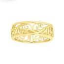 9ct-Gold-Filigree-Dress-Ring Sale