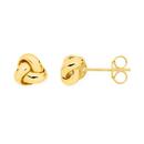 9ct-Gold-5mm-Love-Knot-Stud-Earrings Sale